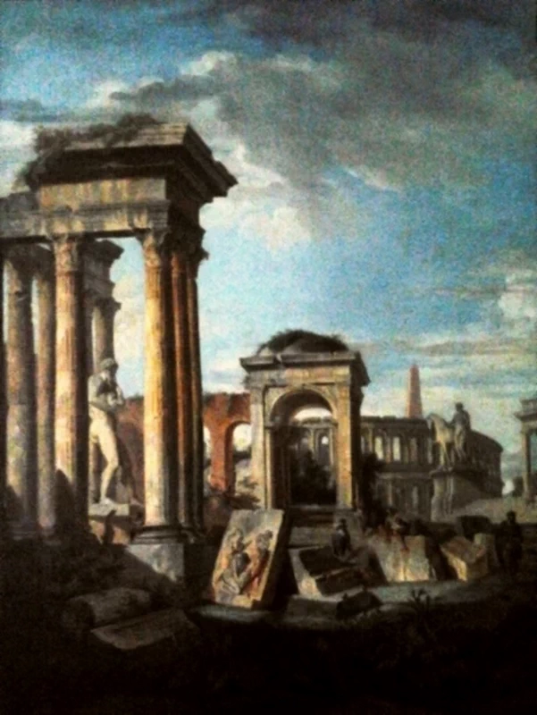 Rovine e Colosseo a Roma - National Museum in Warsaw